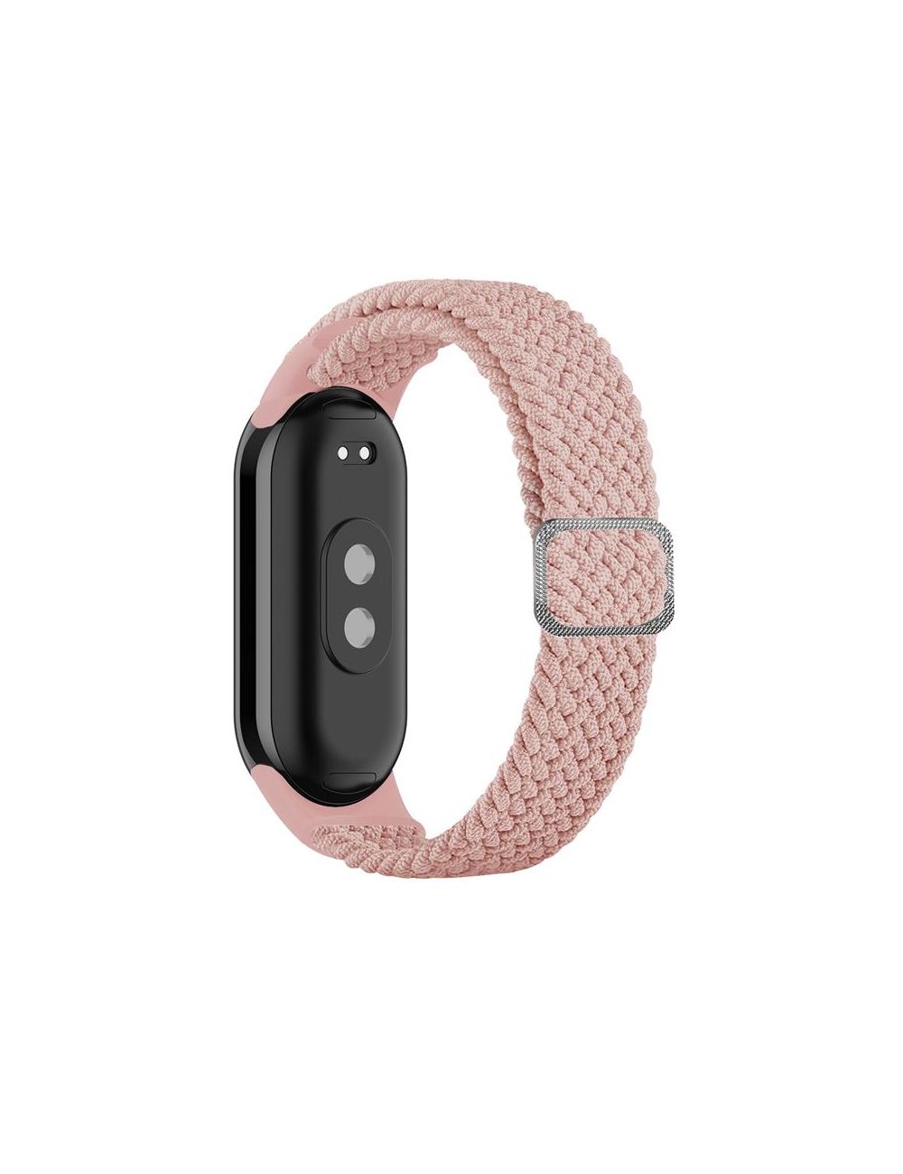 Pasek Pleciony Mi Band 8 / M8 (22), LIGHT PINK / PUDROWY RÓŻ