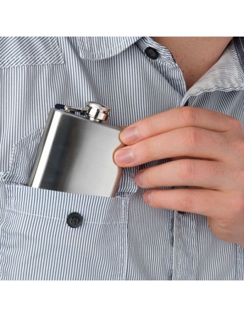 Piersiówka ze stali nierdzewnej FRESNO