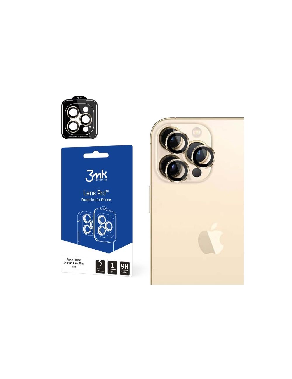 3MK LENS PROTECTION PRO IPHONE 14 PRO /14 PRO MAX GOLD