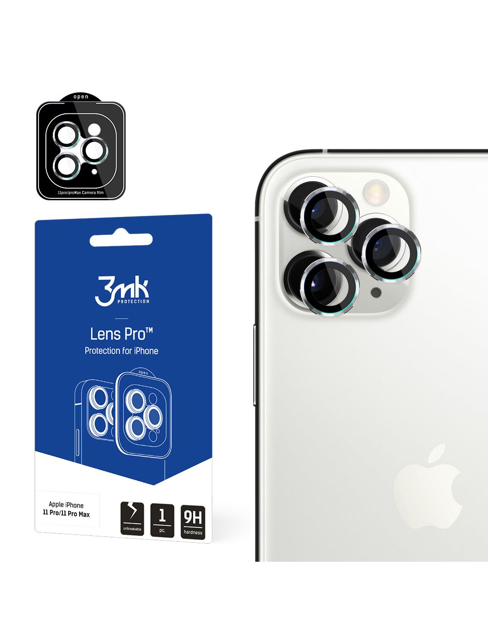 3MK LENS PROTECTION PRO IPHONE 11 PRO/ 11 PRO MAX SILVER