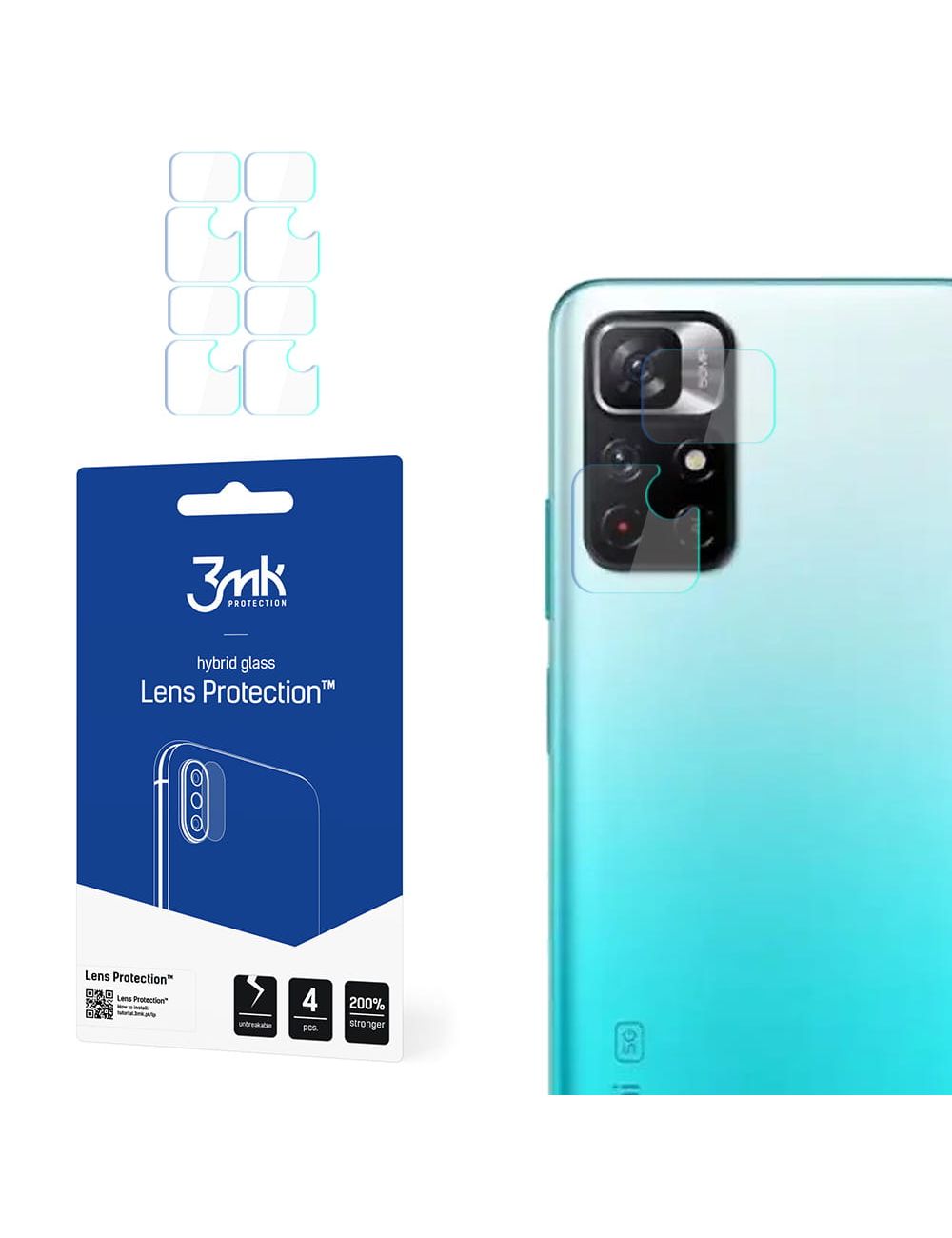 3MK FLEXIBLEGLASS LENS REDMI NOTE 11 5G XIAOMI