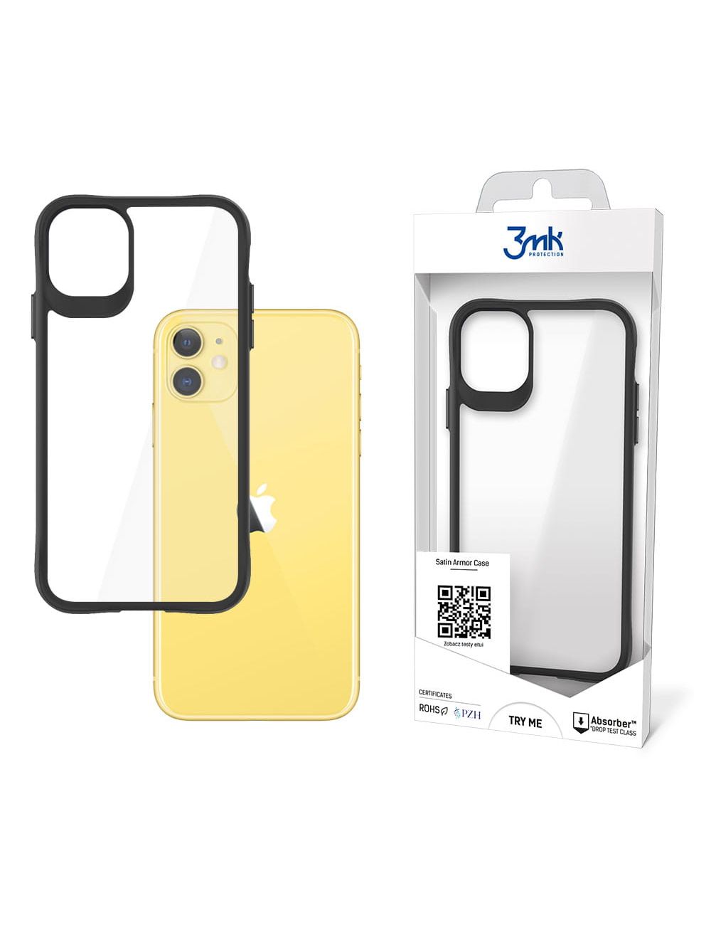 3MK SATIN ARMOR CASE+ IPHONE 11