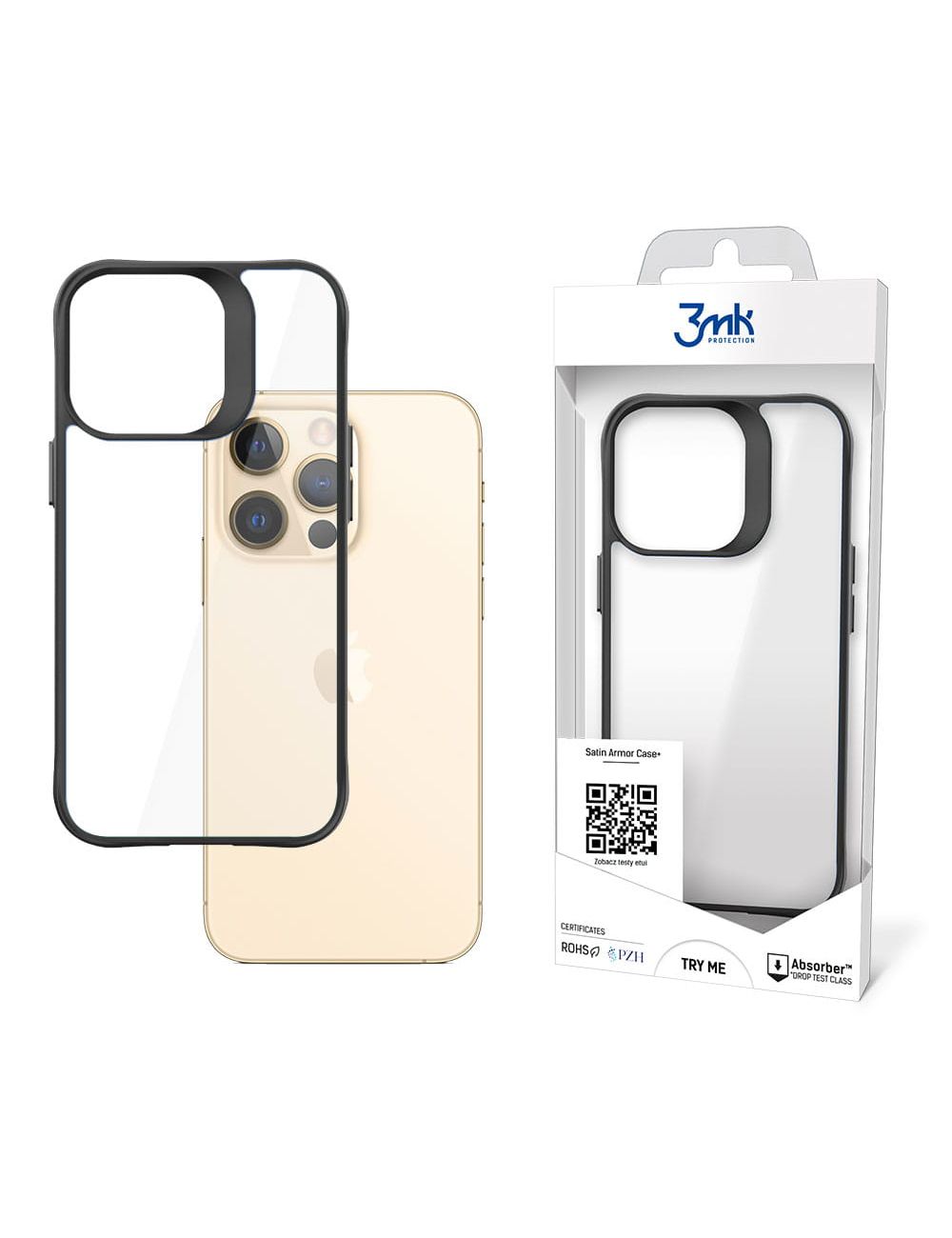 3MK SATIN ARMOR CASE+ IPHONE 13 PRO