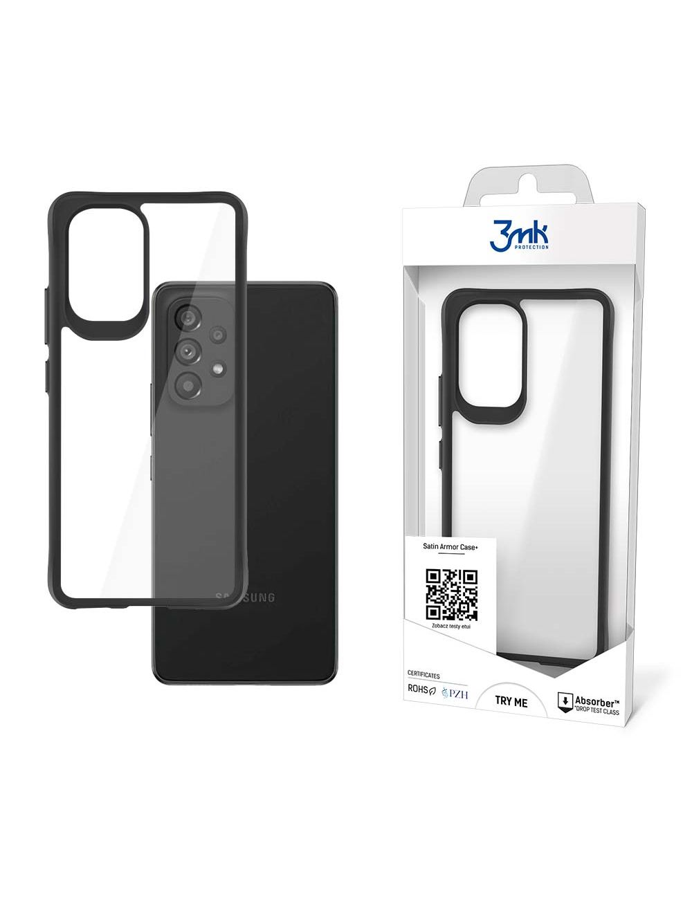 3MK SATIN ARMOR CASE+ SAMSUNG A53 5G