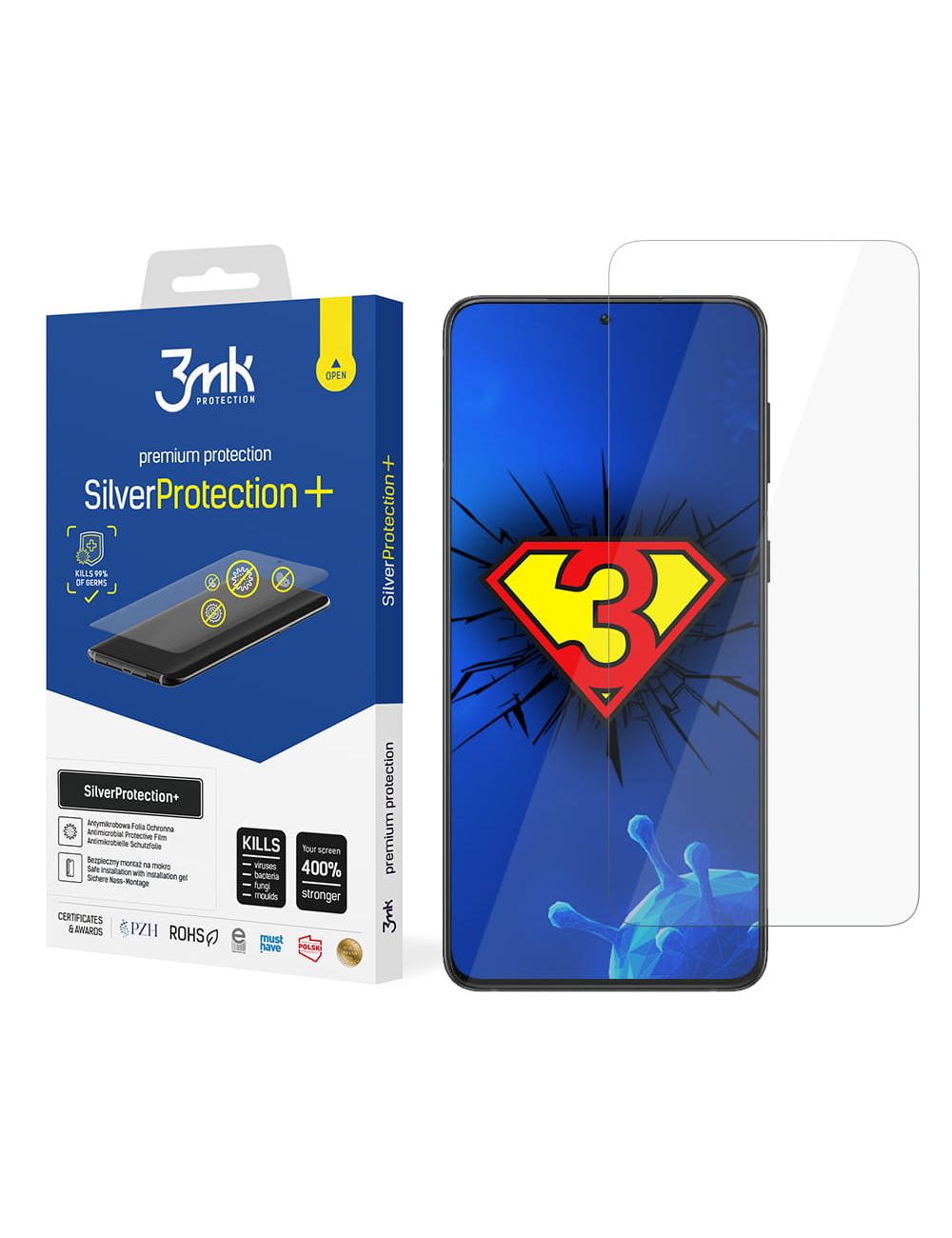 3MK SilverProtection+ Samsung S21+ 5G