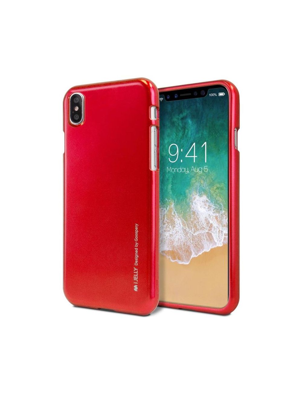 MERCURY iJELLY CASE Samsung M21/M30S RED / CZERWONY