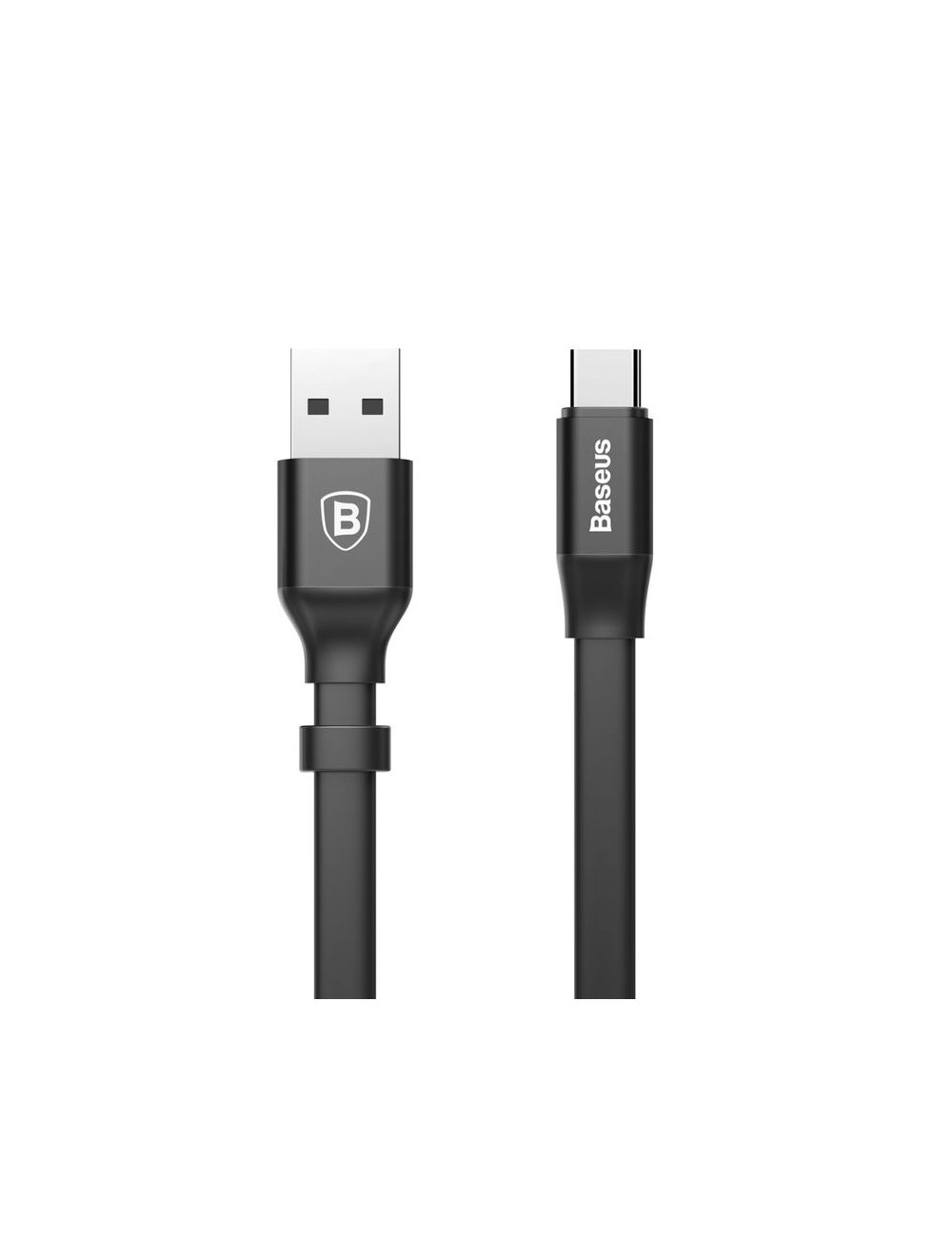 KABEL BASEUS NIMBLE TYPE-C BLACK 23CM