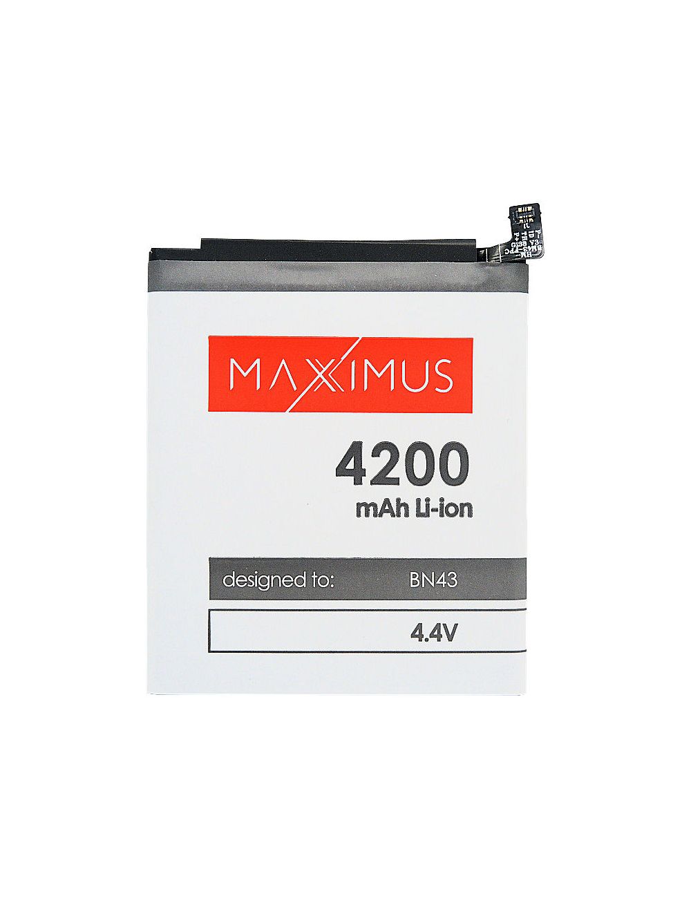 Bateria MAXXIMUS XIAOMI REDMI NOTE 4X 4200mAh Li-lon, BN43