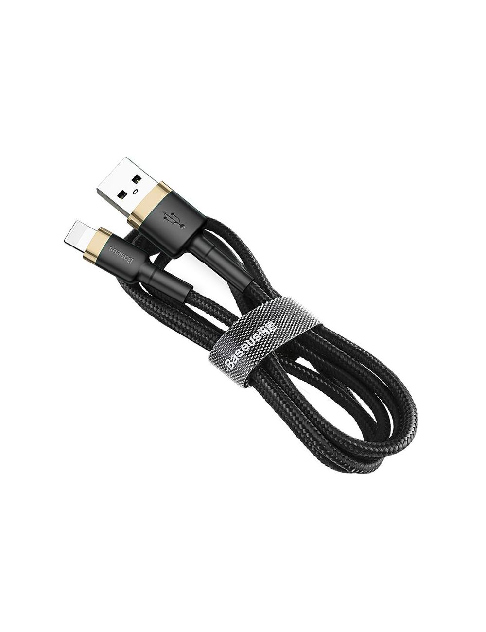 KABEL BASEUS CAFULE LIGHTNING GOLD/BLACK 1.5A, 2M