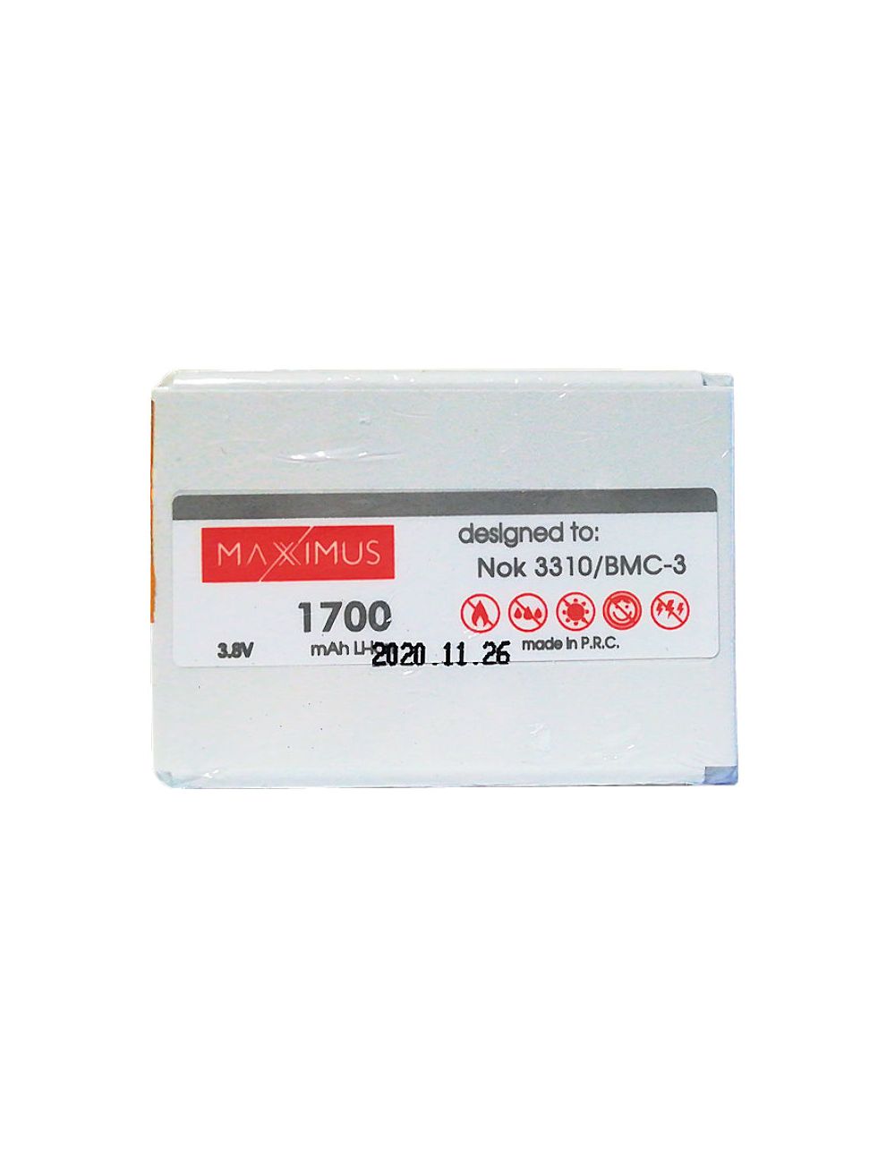 Bateria MAXXIMUS NOKIA 3310 1700mAh Li-Ion BMC-3