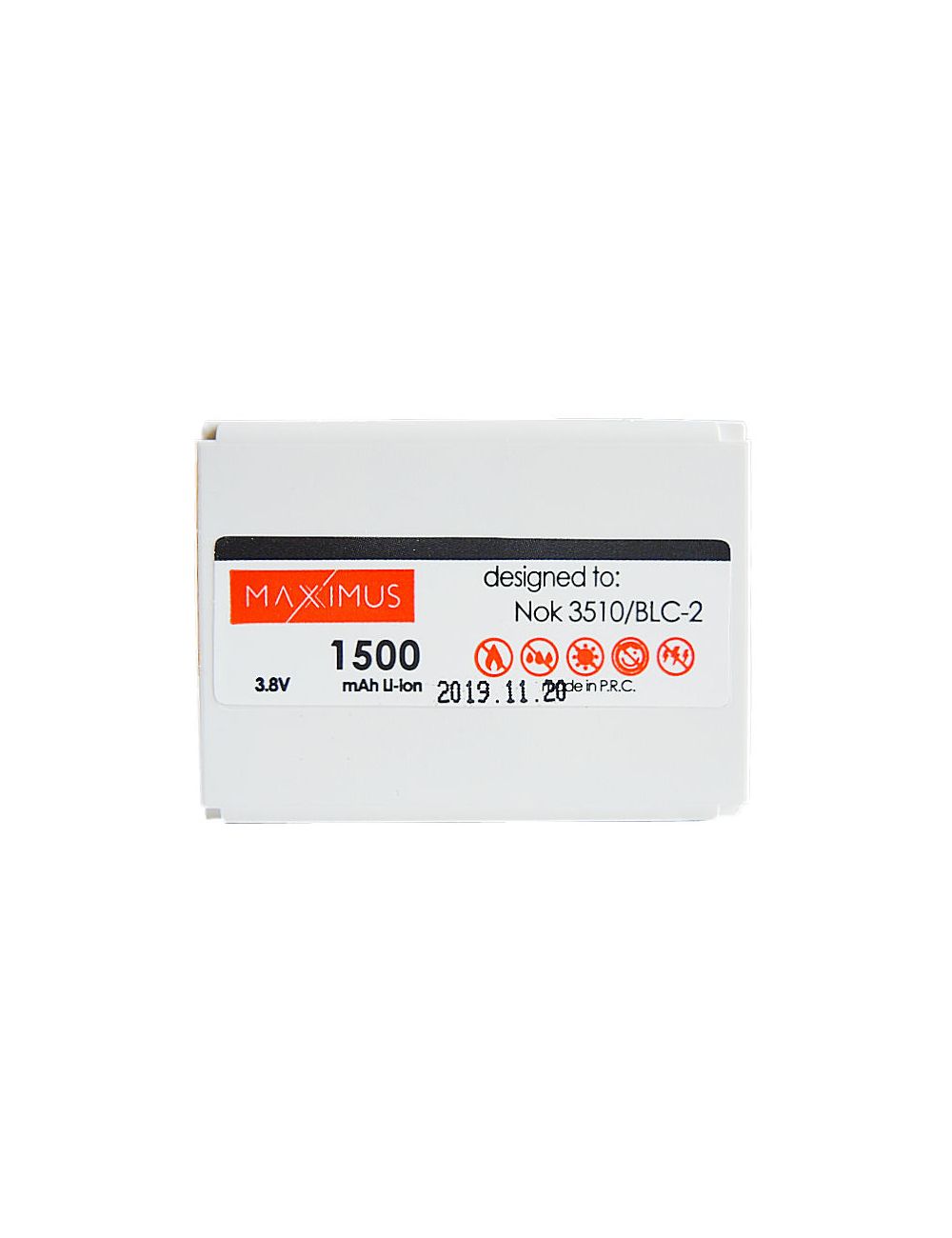 Bateria MAXXIMUS NOKIA 3510 1500mAh Li-Ion BL-C2