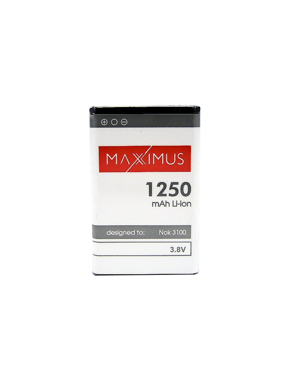 Bateria MAXXIMUS NOKIA 3100 1250mAh Li-Ion 3650/3100N BL-5C