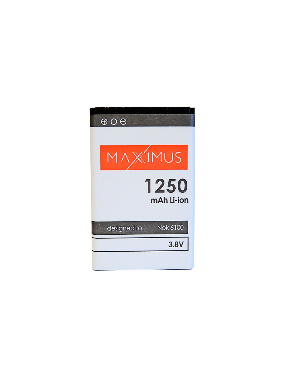 Bateria MAXXIMUS NOKIA 6100 1250mAh Li-Ion BL-4C