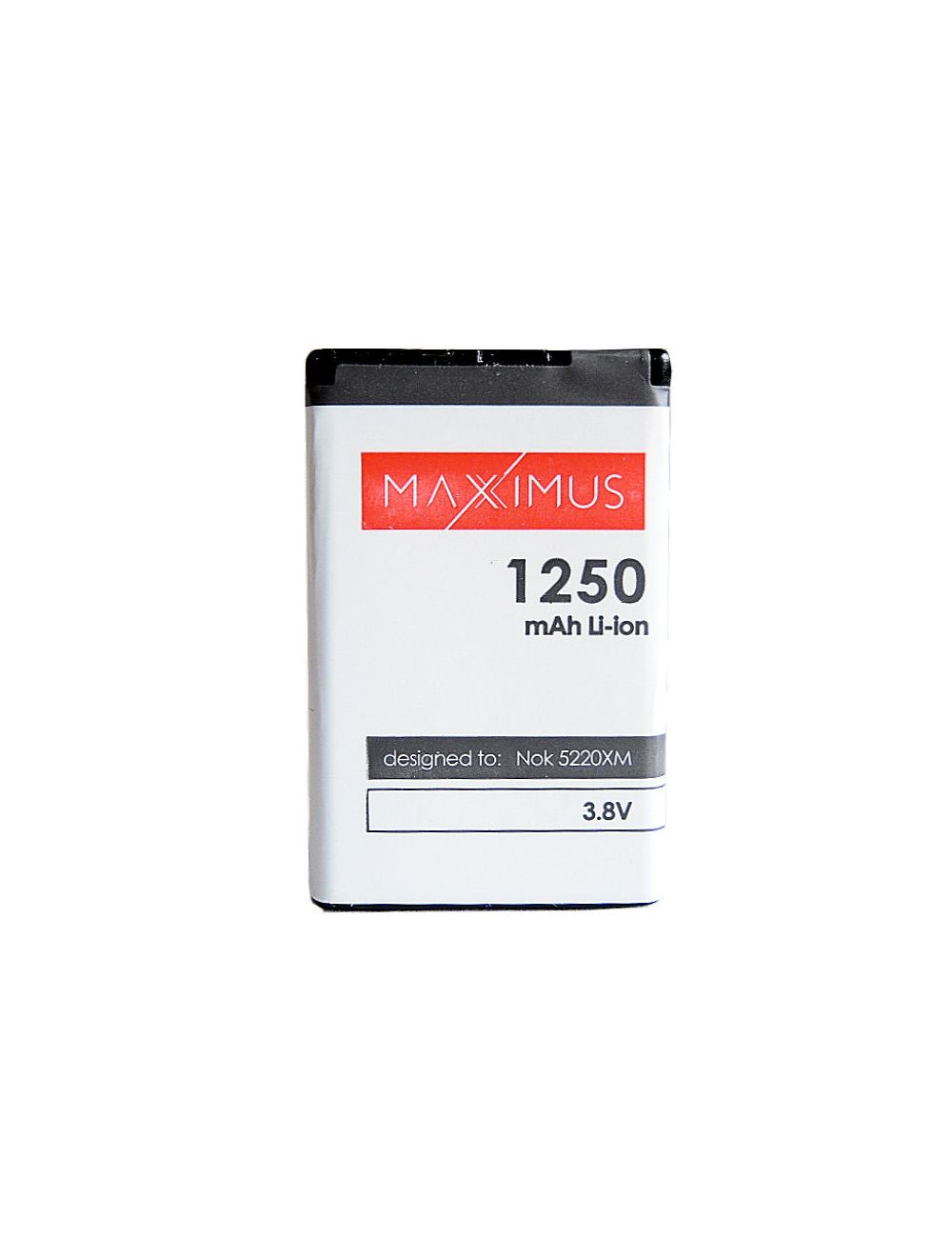 Bateria MAXXIMUS NOKIA 5220XM 1250mAh Li-ion BL-5CT