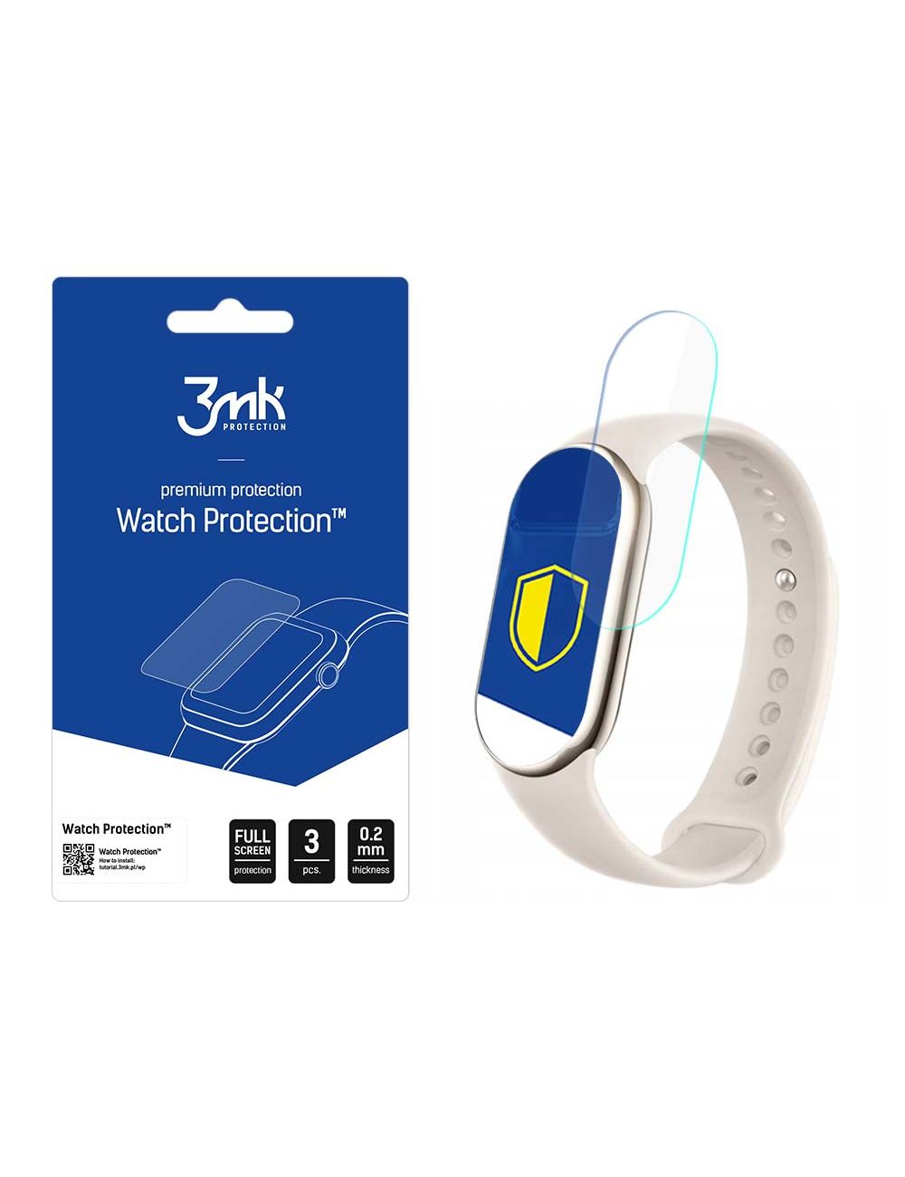 3MK WATCH PROTECT MI BAND 8 ARC