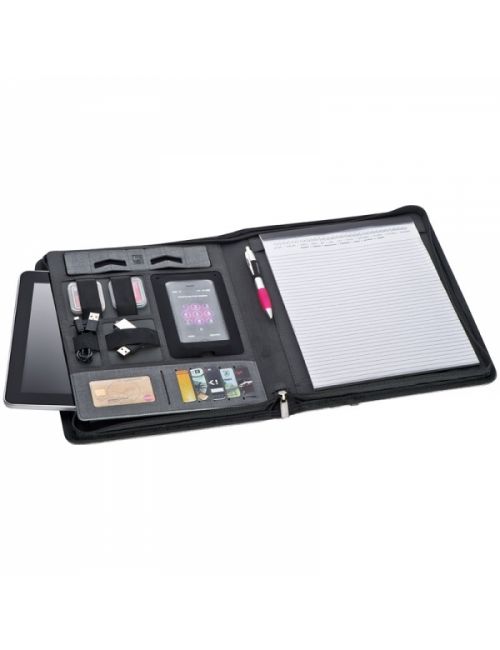 Folder A4 z power bankiem ELDA