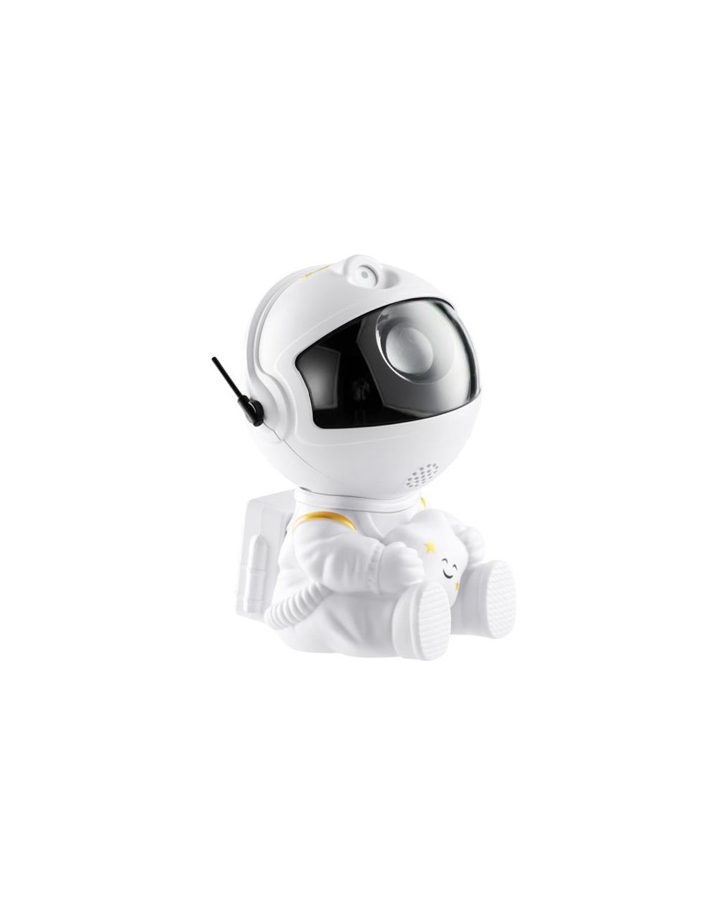 LAMPKA / PROJEKTOR LED ASTRONAUTA HR-F3, WHITE / BIAŁY