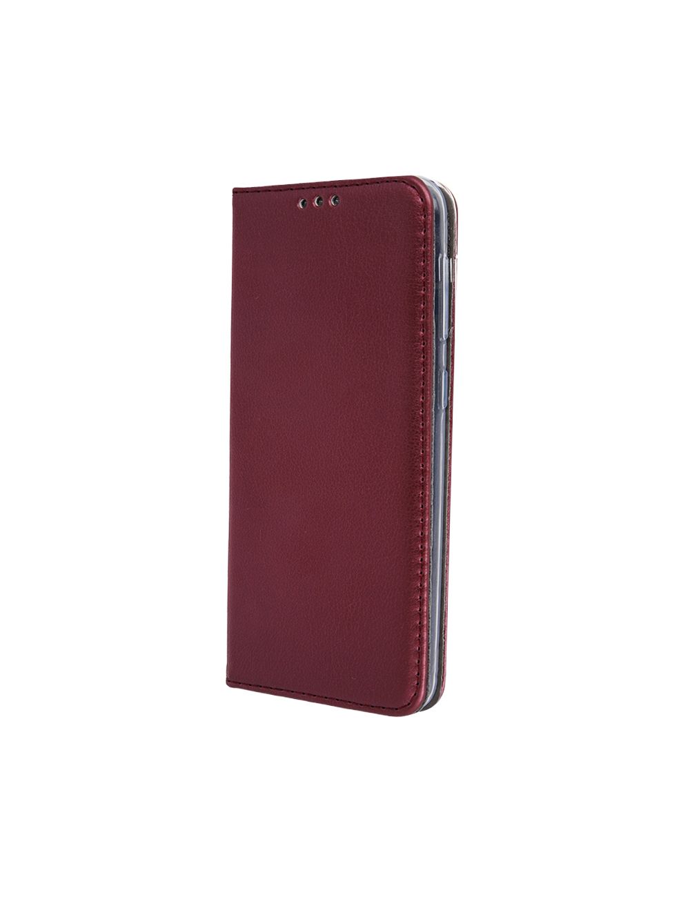 Etui Smart Magnetic do Samsung S24 burgundowy