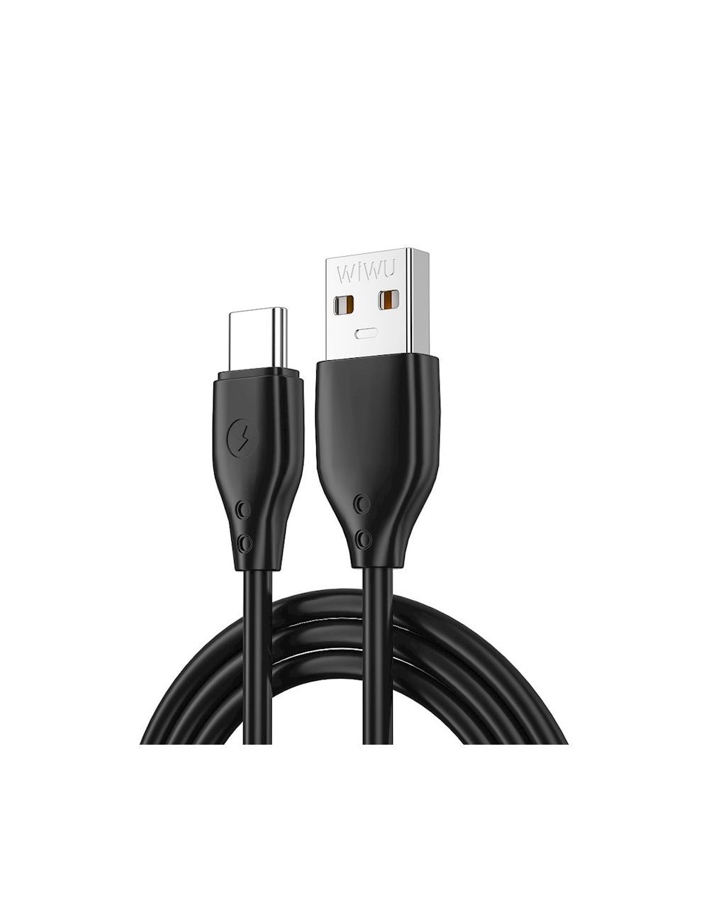 WIWU kabel Pioneer Wi-C001 USB - USB-C 2,4A 1,0m czarny